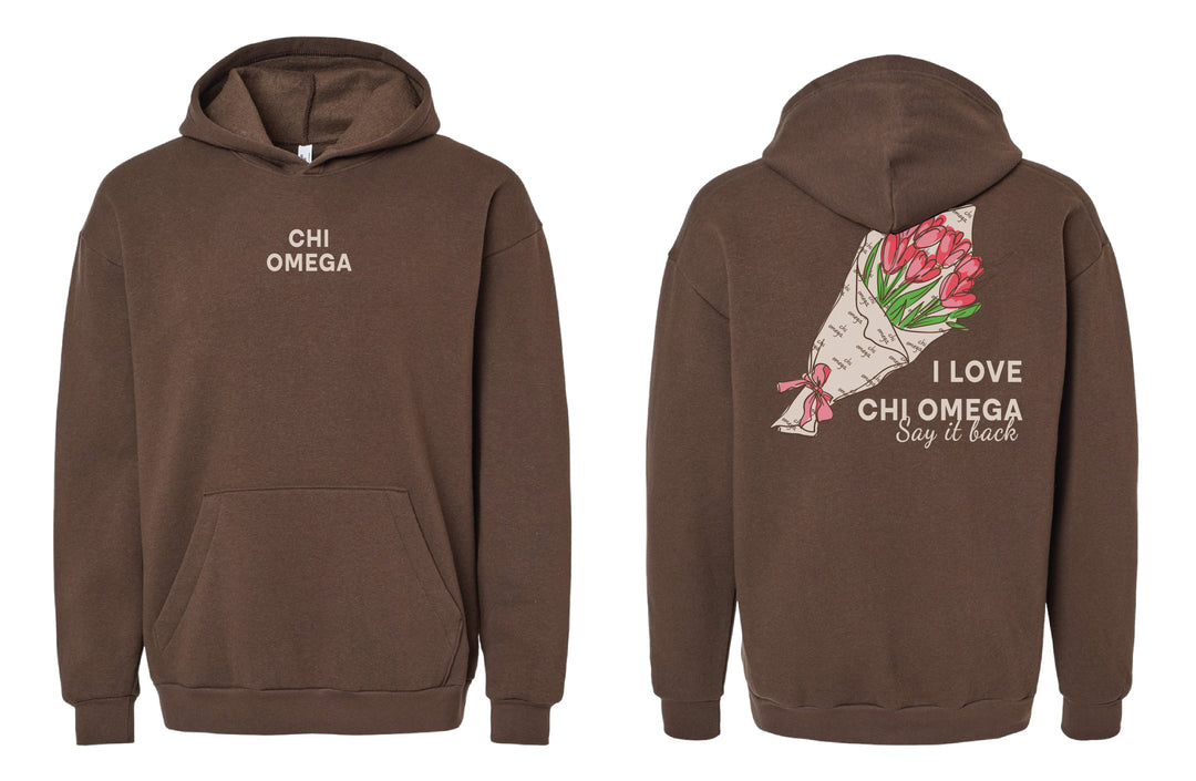 Bouquet Sorority Hoodie - 2XL - 3XL