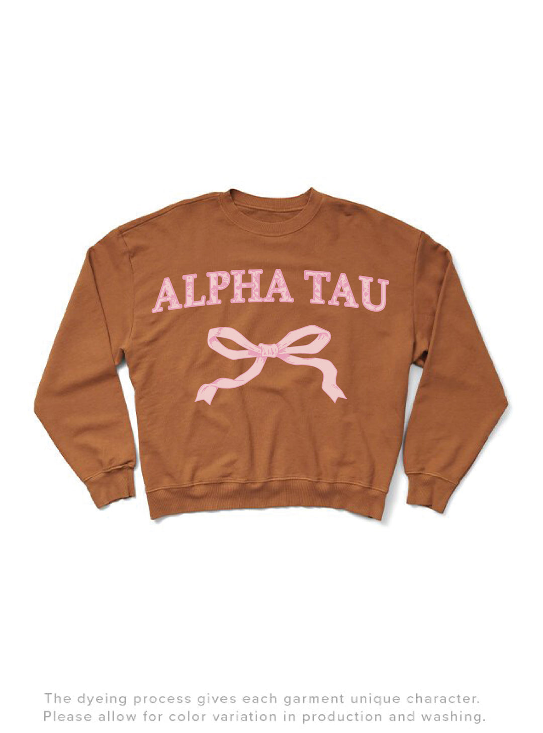 Bow Caffeine Matching Set Sorority Light Weight Crewneck