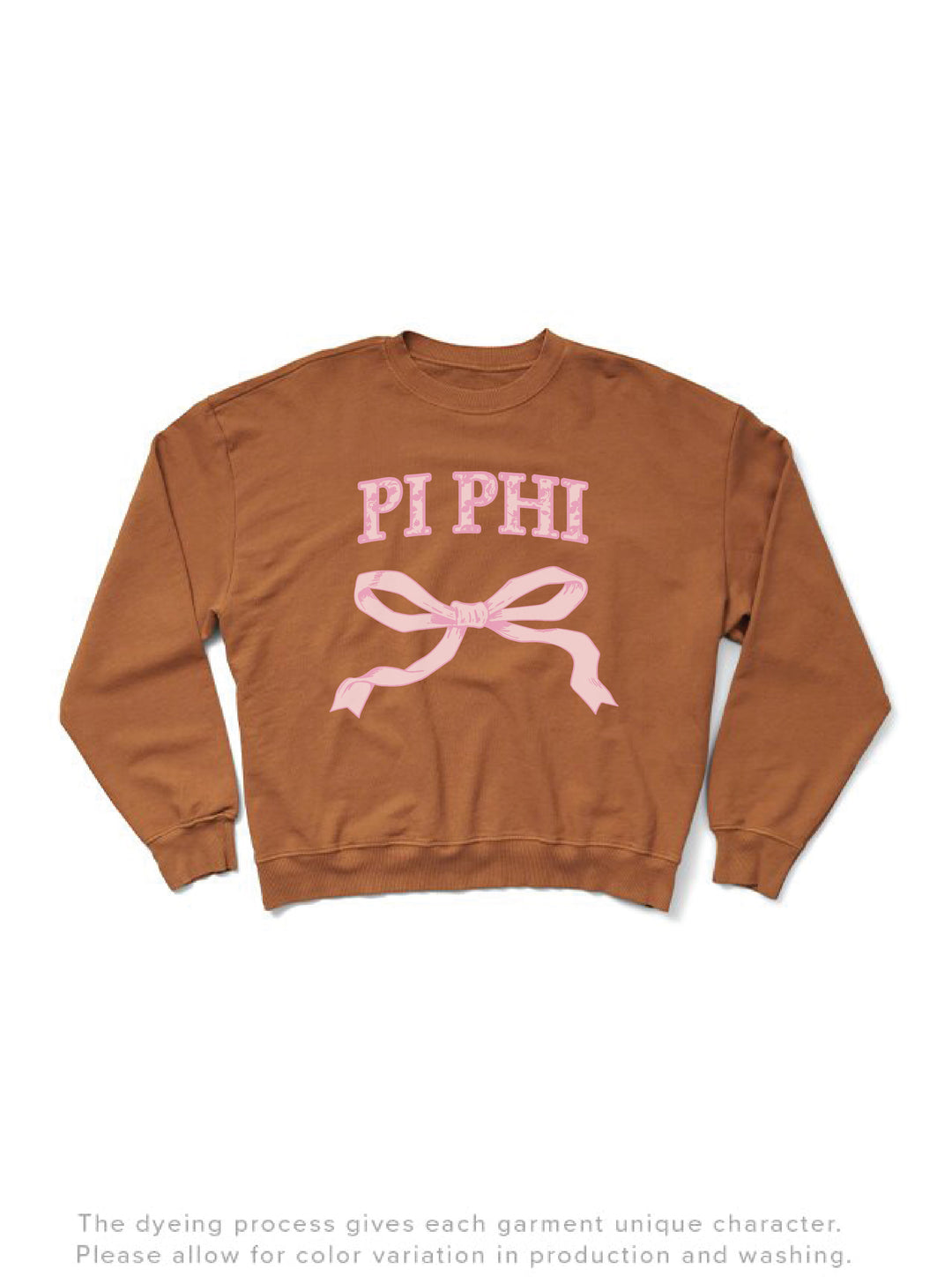 Bow Caffeine Matching Set Sorority Light Weight Crewneck