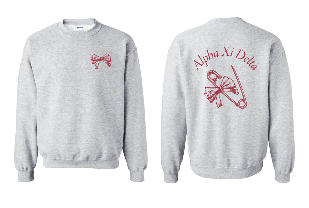 Bow Pin Sorority Matching Set Crewneck