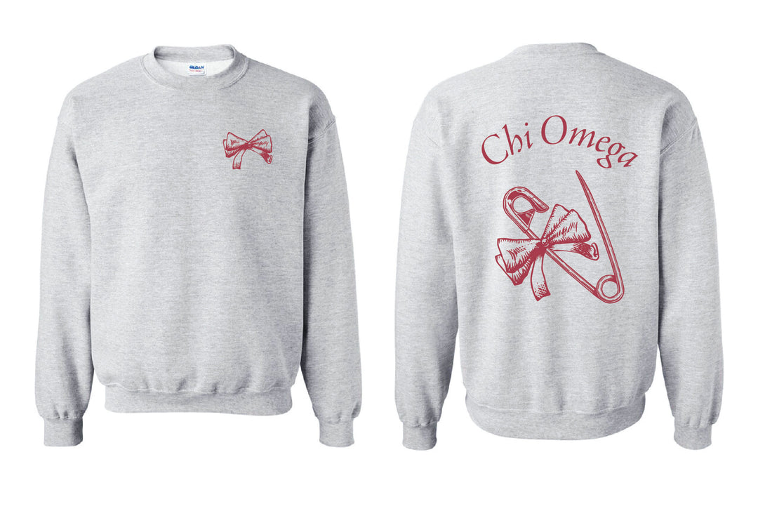 Bow Pin Sorority Matching Set Crewneck