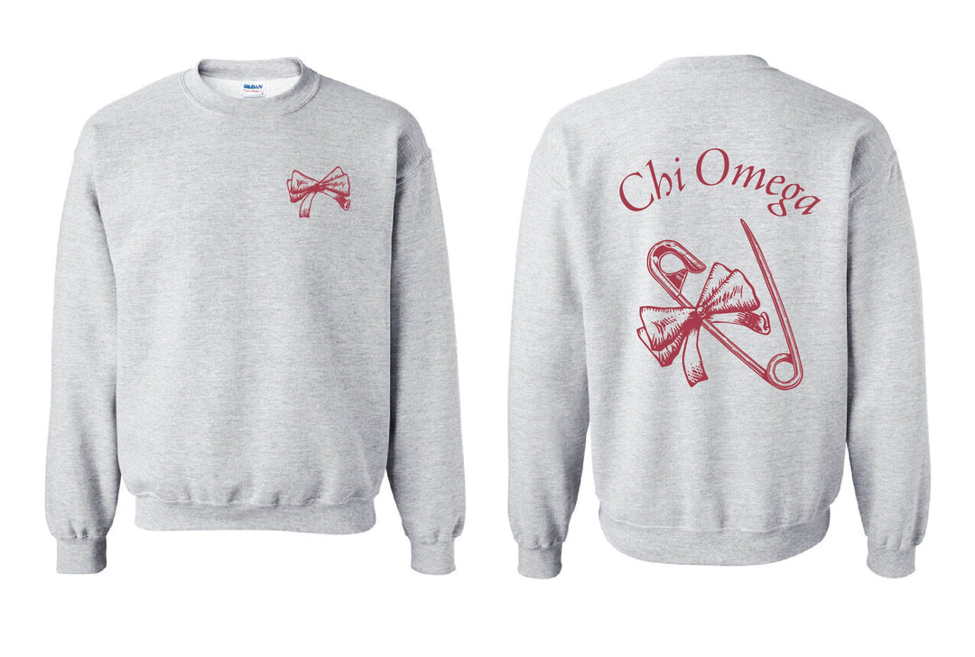 Bow Pin Sorority Matching Set Crewneck - 2XL - 3XL