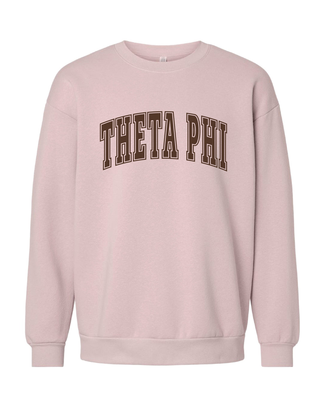 Theta Phi Alpha Brown & Blush Crewneck