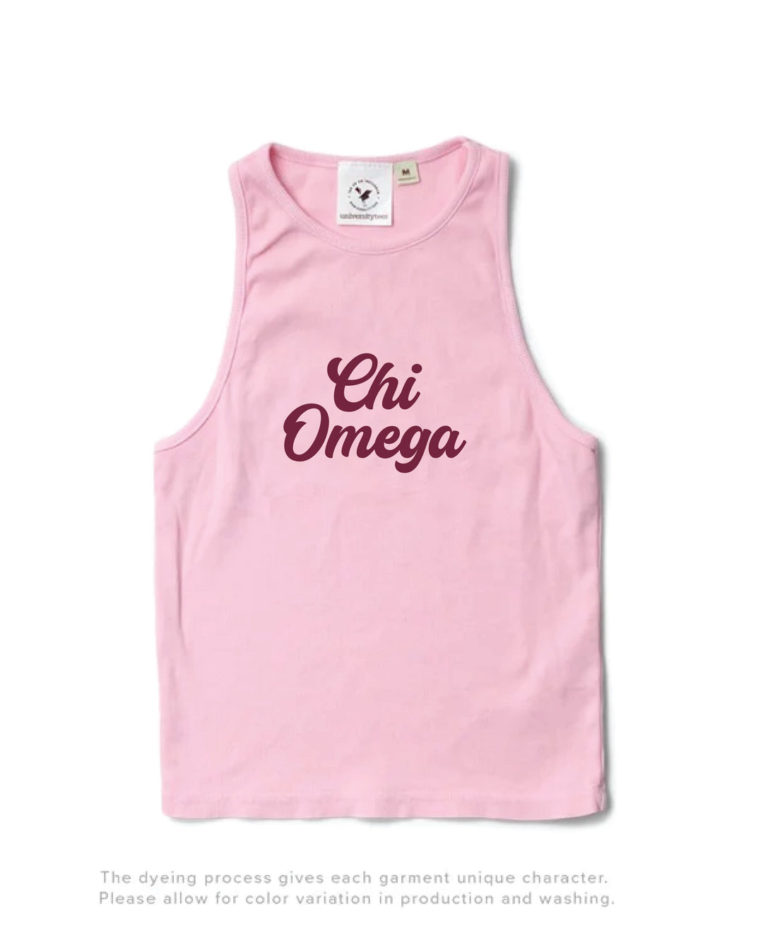 Bubblegum Script Sorority Tank
