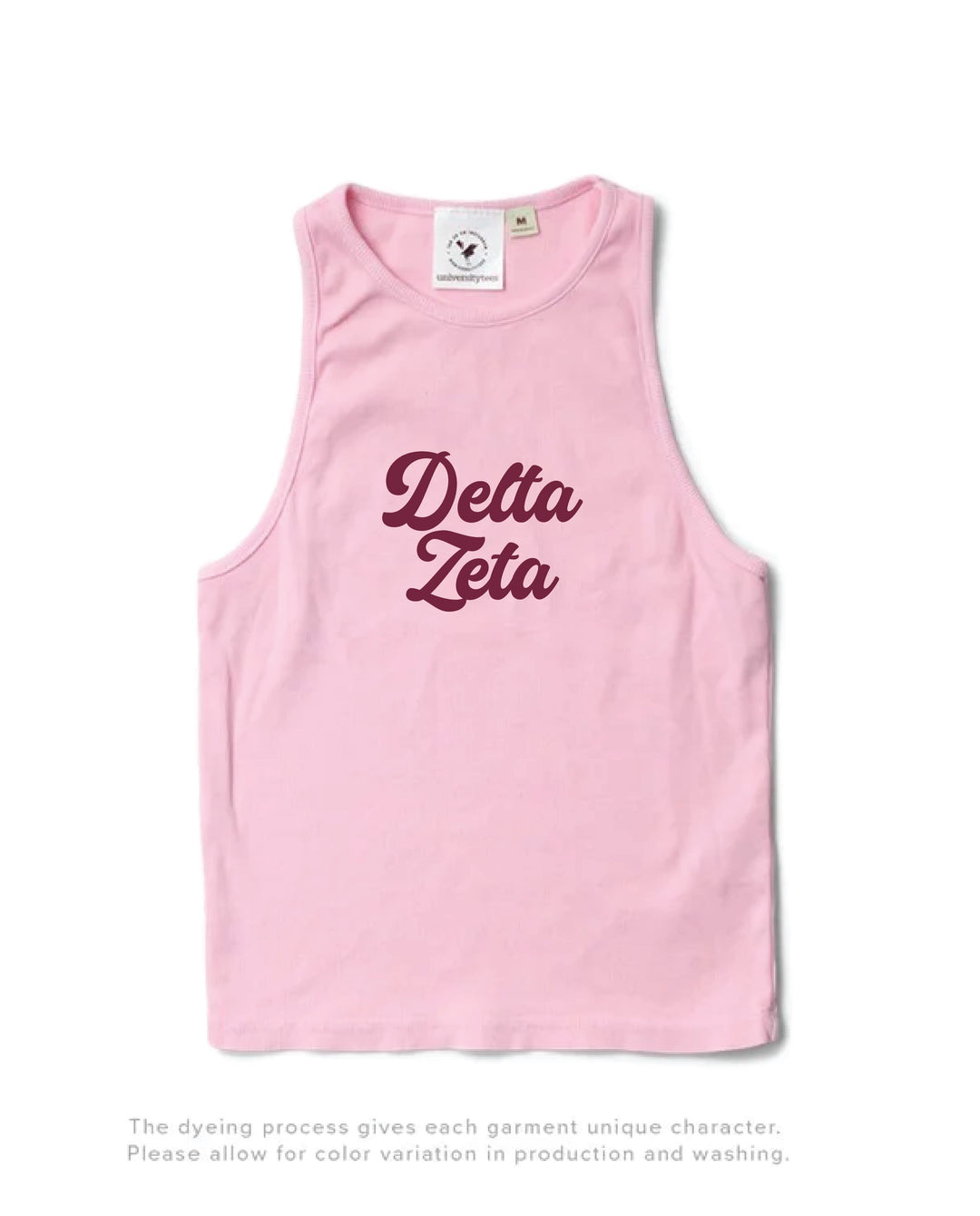 Bubblegum Script Sorority Tank