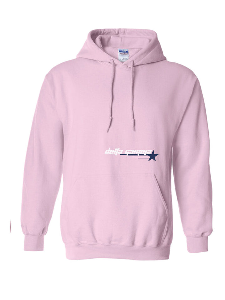 Light Pink Star Struck Sorority Hoodie