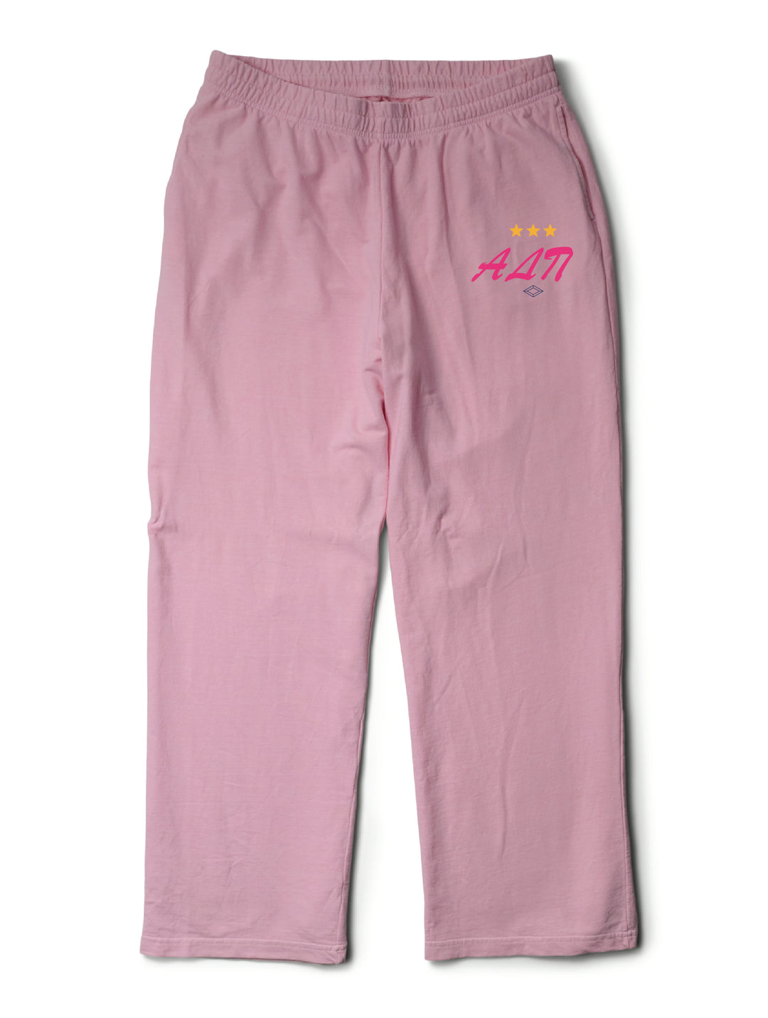 Alpha Delta Pi Bubblegum Bows & Stars Light Weight Wide Leg Pants