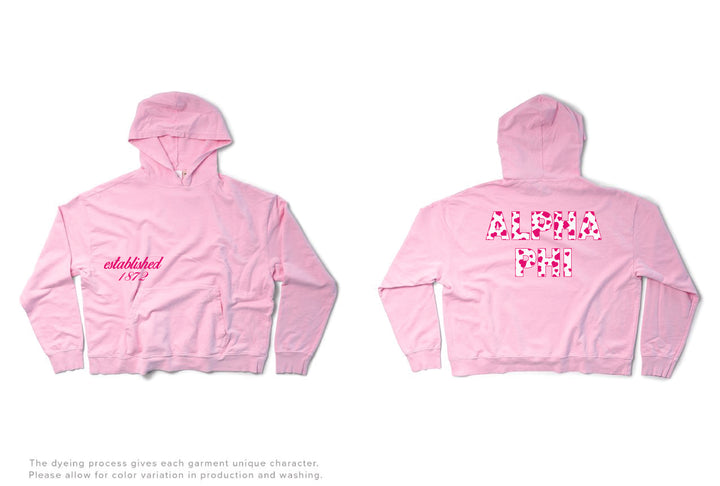Bubblegum Heart Set Sorority Light Weight Hoodie