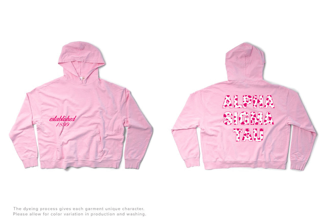 Bubblegum Heart Set Sorority Light Weight Hoodie