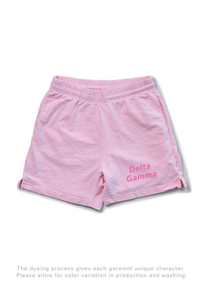 Bubblegum Simple Sorority Shorts
