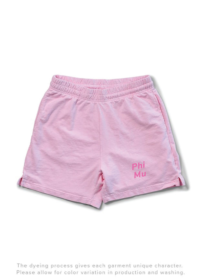 Bubblegum Simple Sorority Shorts