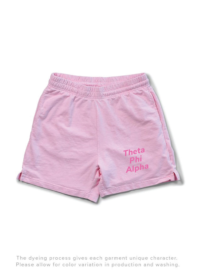Bubblegum Simple Sorority Shorts