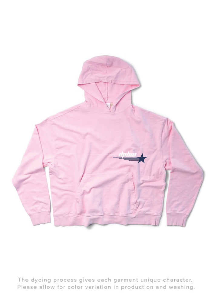 Bubblegum Star Struck Sorority Light Weight Hoodie