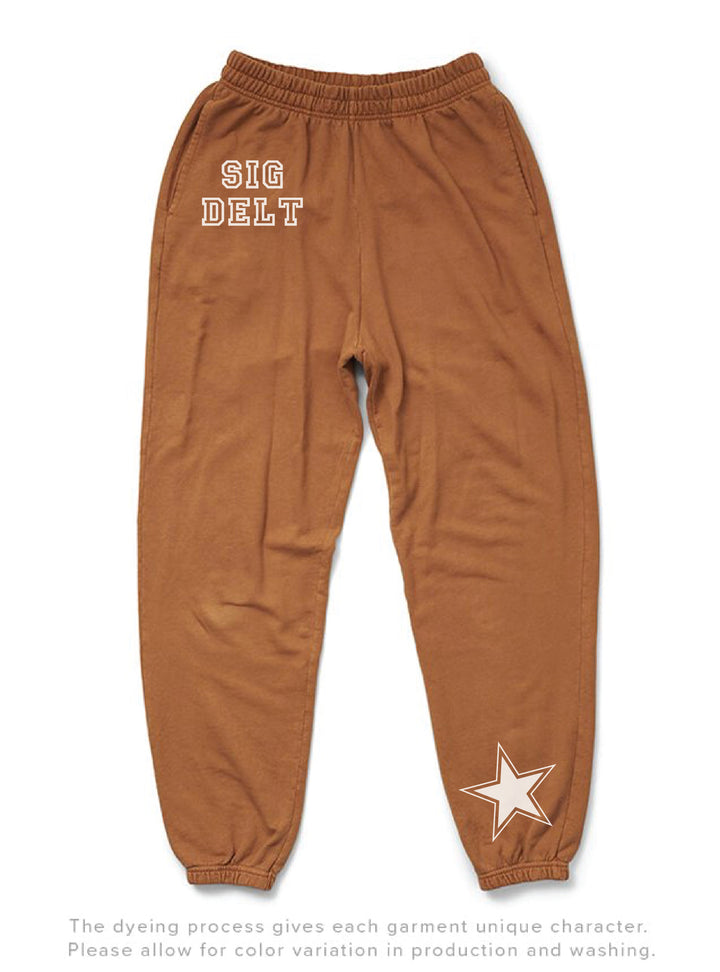 Caffeine Star Light Weight Sorority Joggers