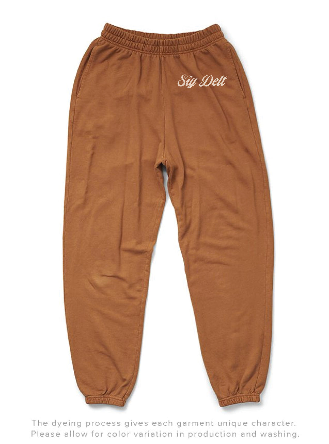 Caffeine Star Script Light Weight Sorority Joggers