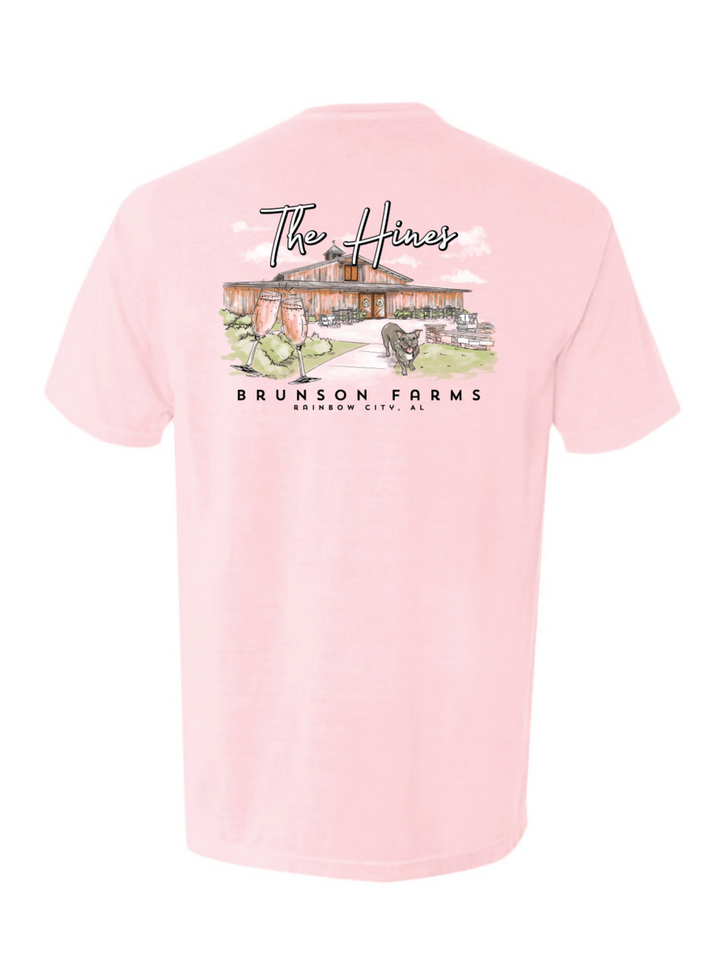 The Hines Wedding Tees - Blossom