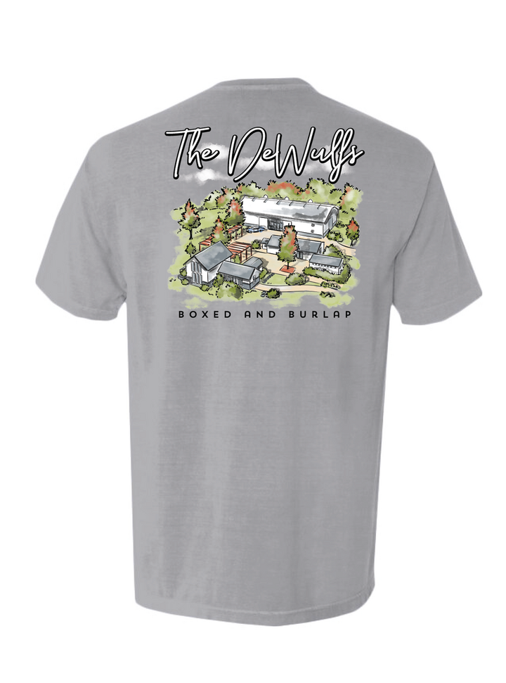 The DeWulfs | Granite Wedding Tee