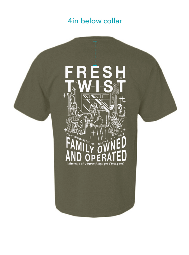 Fresh Twist Set-Shirts - Sage