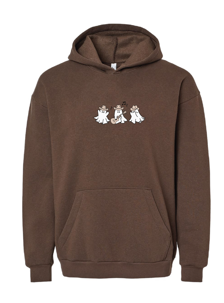 Ghost Cowboy Embroidered Hoodie