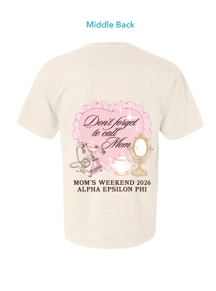 AEPHI|Mom’s Weekend|2026 - T-shirt