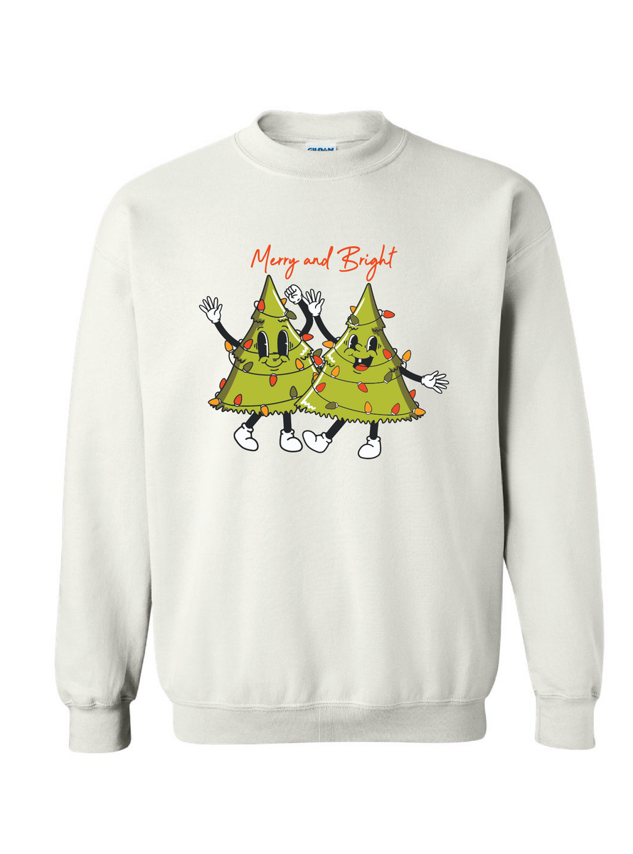 Dancing Trees Holiday Sweatshirt