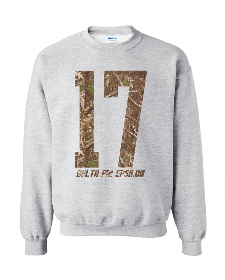 Camo Est Year Sorority Crewneck