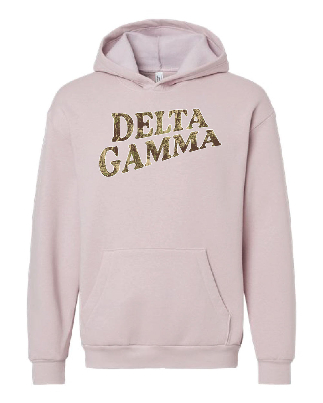 Camo Letter Sorority Hoodie