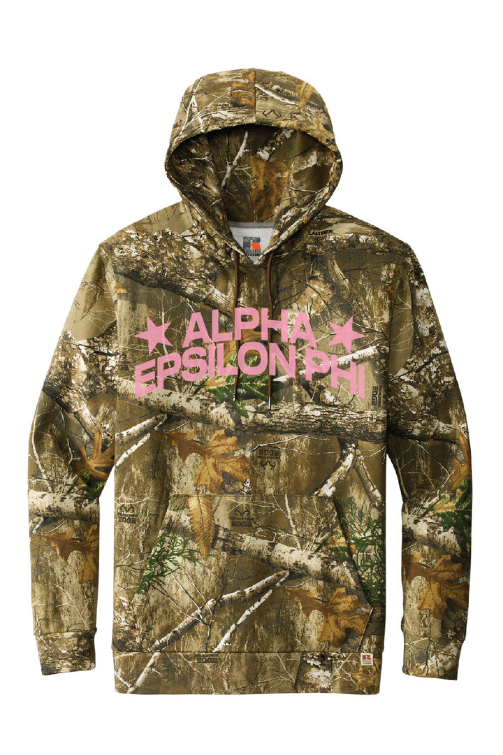 Pink Star Camo Sorority Hoodie