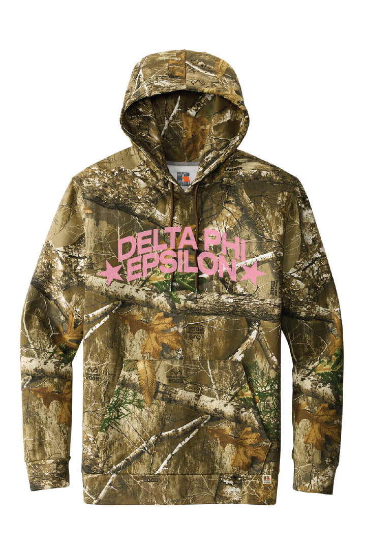 Pink Star Camo Sorority Hoodie