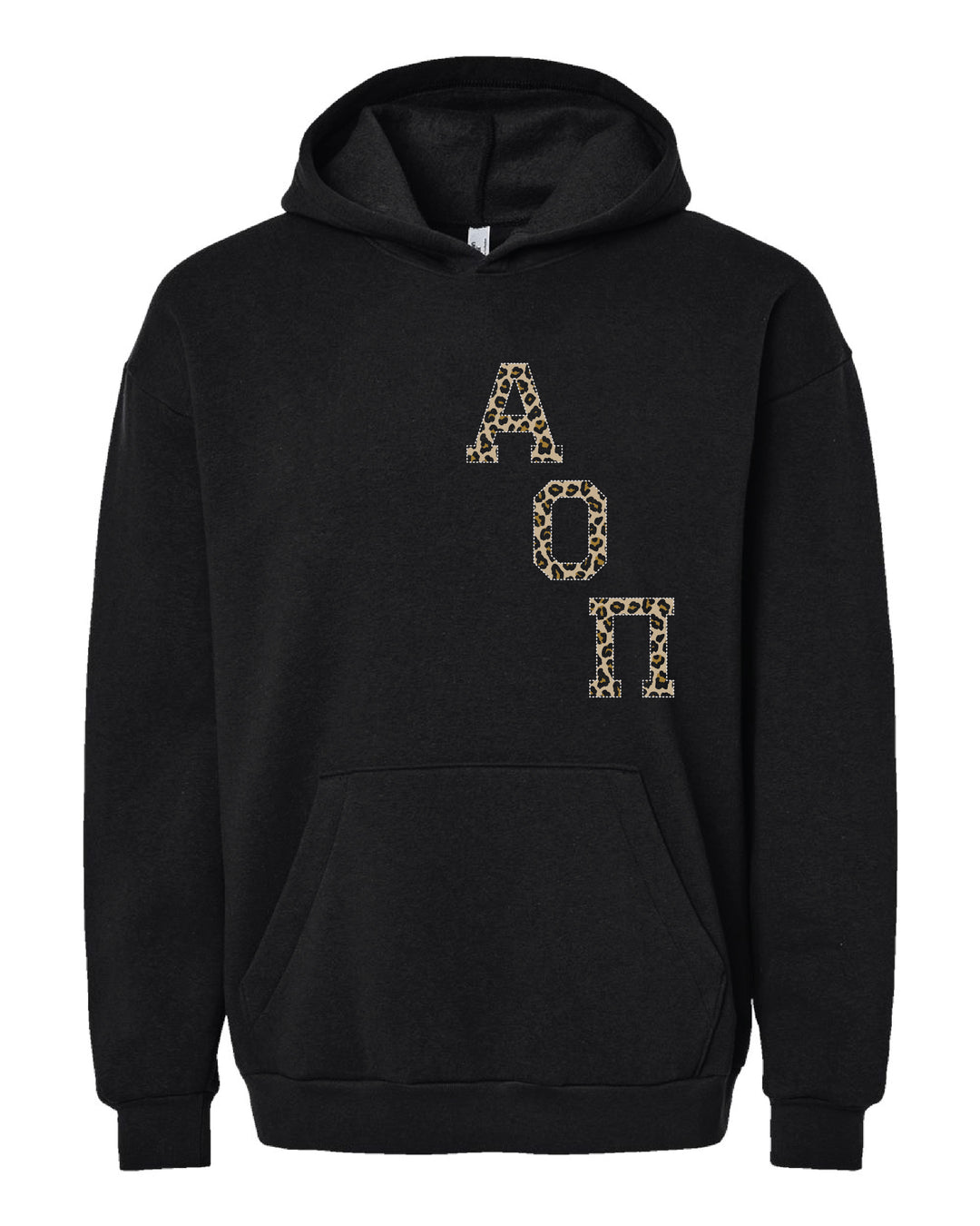 Cheetah Letters Sorority Hoodie