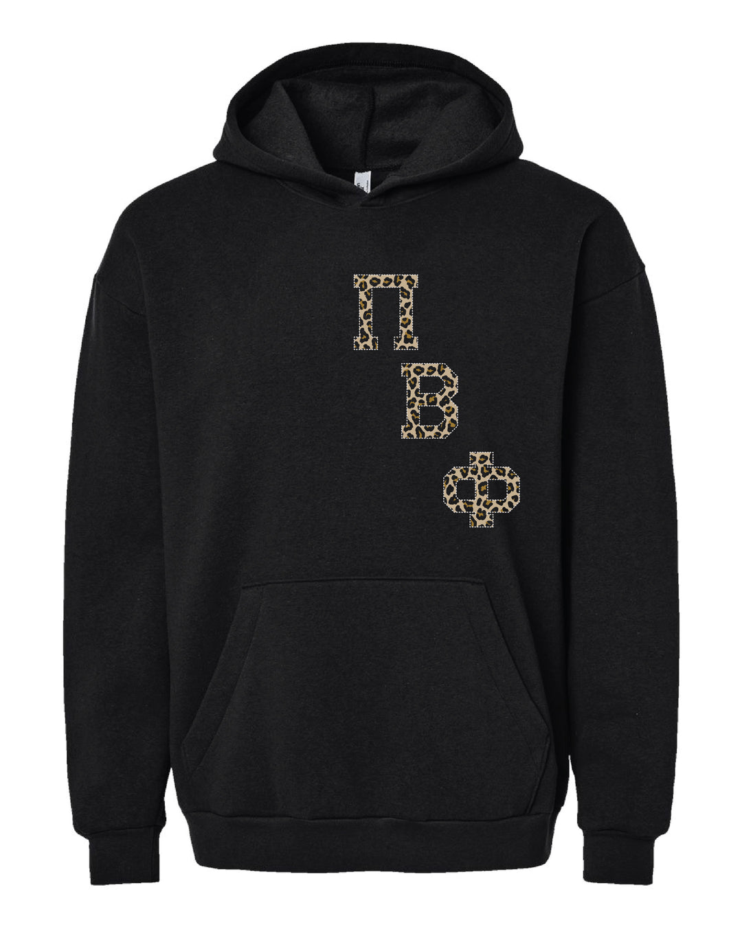 Cheetah Letters Sorority Hoodie