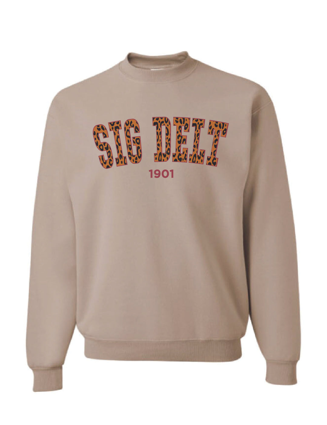 Cheetah Print Sorority Crewneck