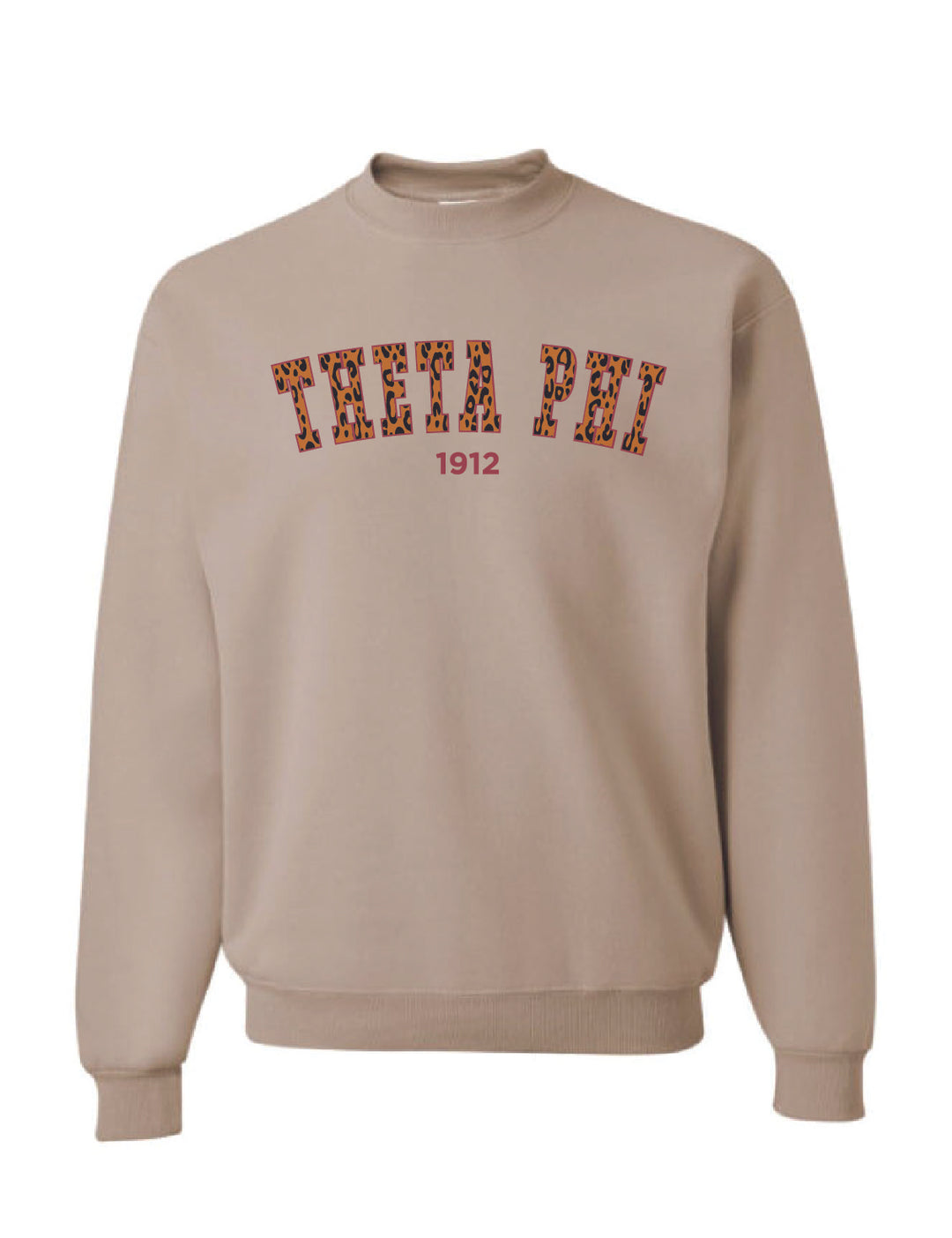 Cheetah Print Sorority Crewneck