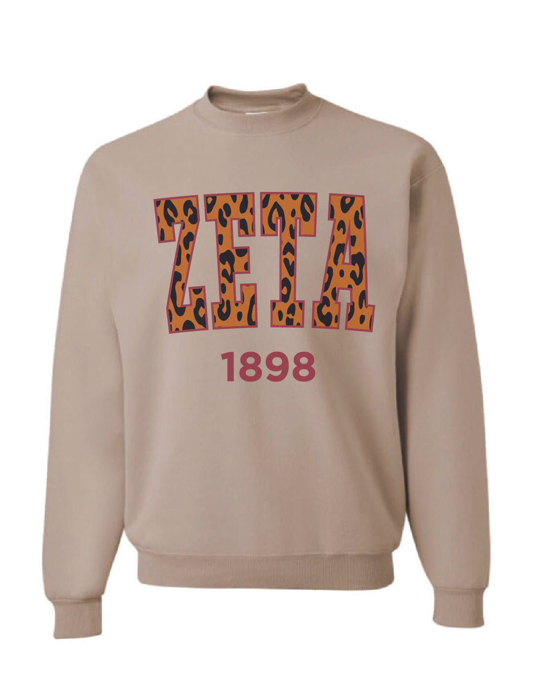 Cheetah Print Sorority Crewneck