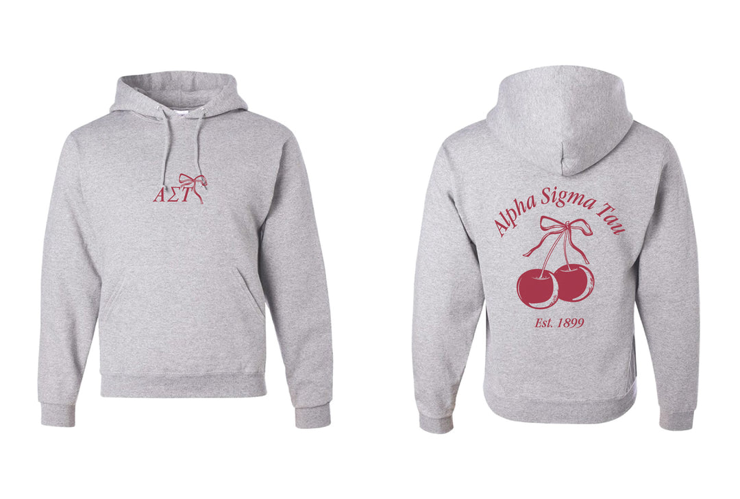 Cherry Bow Matching Set Sorority Hoodie