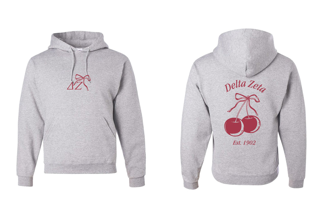 Cherry Bow Matching Set Sorority Hoodie