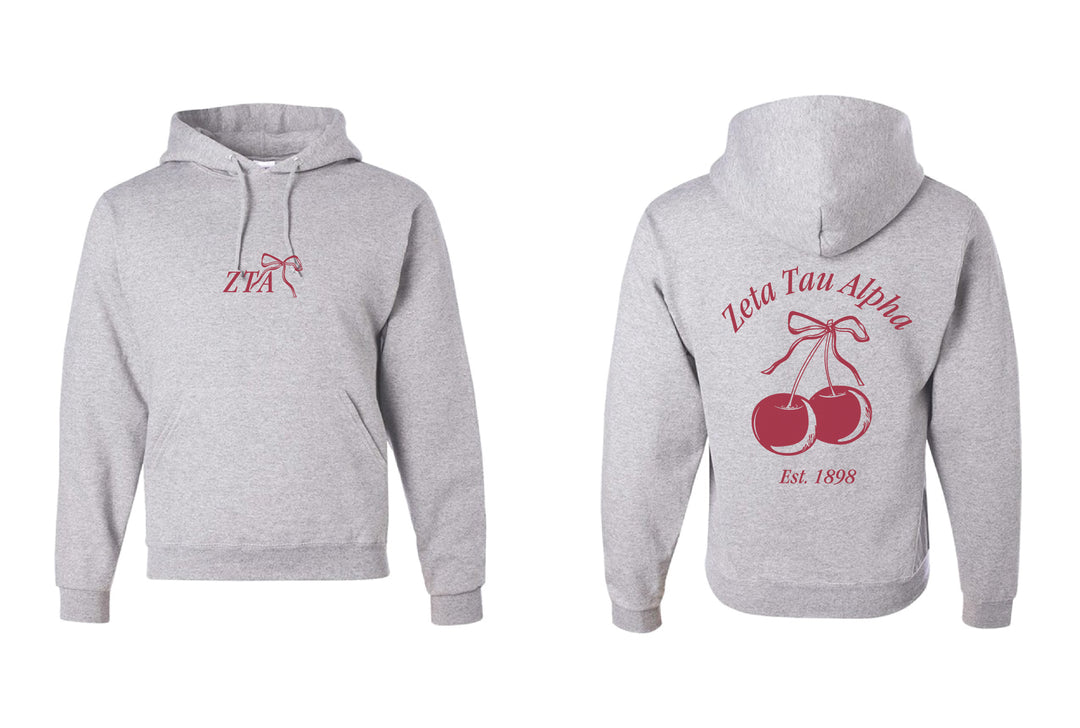 Cherry Bow Matching Set Sorority Hoodie