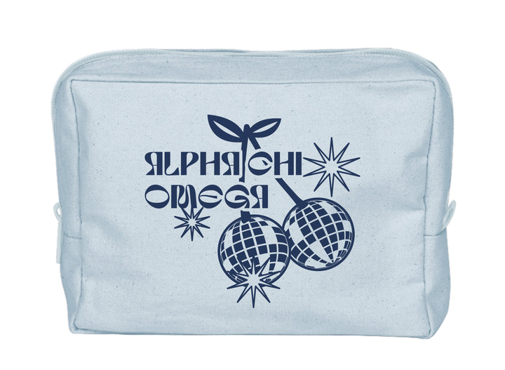 Cherry Disco Sorority Make-Up Pouch