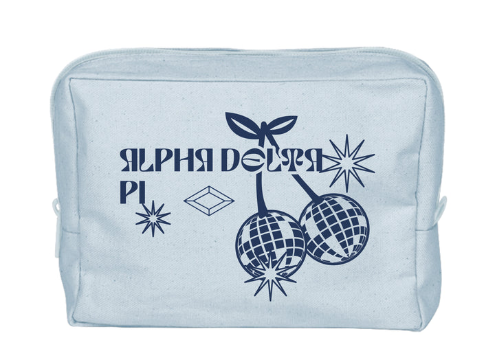 Cherry Disco Sorority Make-Up Pouch