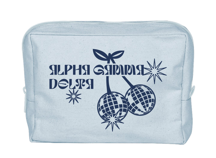 Cherry Disco Sorority Make-Up Pouch