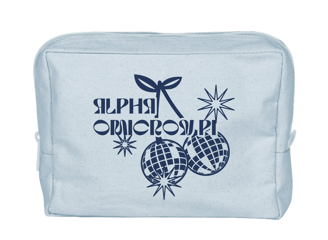 Cherry Disco Sorority Make-Up Pouch