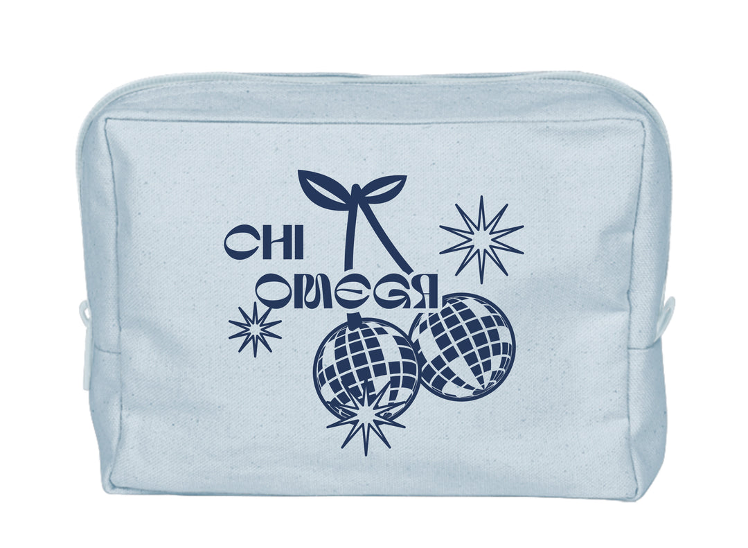 Cherry Disco Sorority Make-Up Pouch