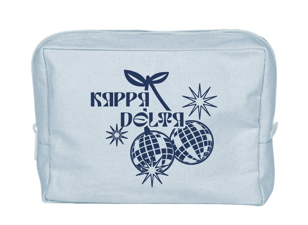 Cherry Disco Sorority Make-Up Pouch