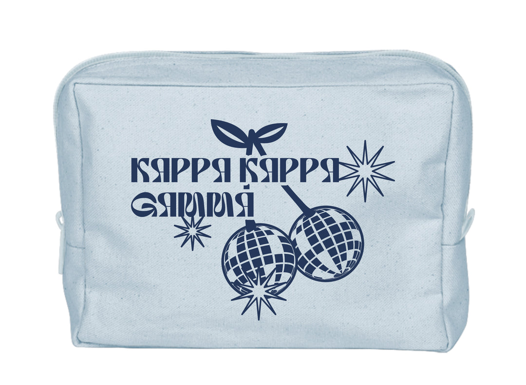 Cherry Disco Sorority Make-Up Pouch