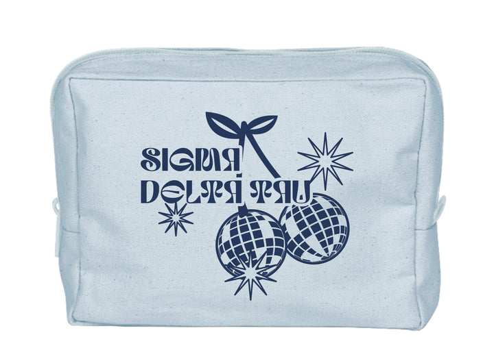 Cherry Disco Sorority Make-Up Pouch