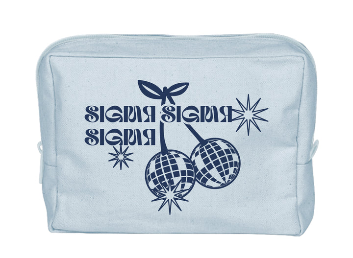 Cherry Disco Sorority Make-Up Pouch