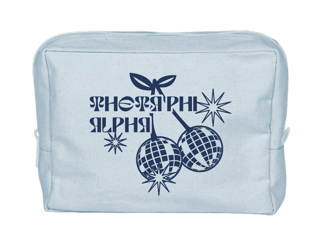 Cherry Disco Sorority Make-Up Pouch