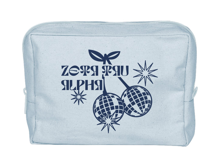 Cherry Disco Sorority Make-Up Pouch