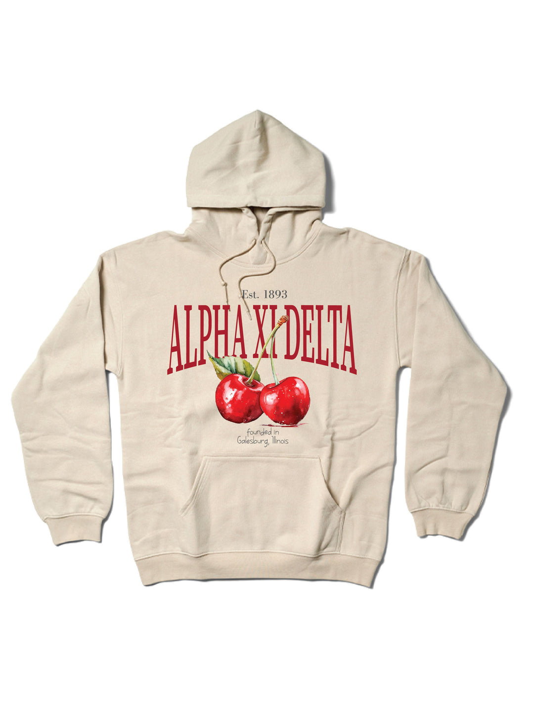 Cherry Sorority Matching Set Hoodie - 2XL