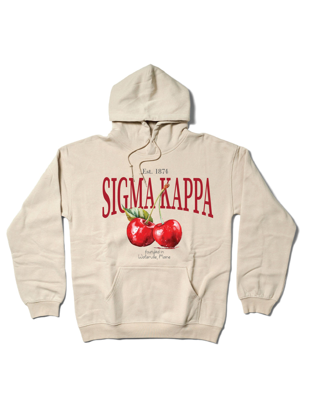 Cherry Sorority Matching Set Hoodie - 2XL